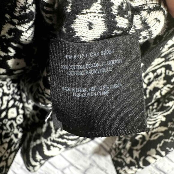 Anthropologie Ett:Twa Sweater‎ Womens Medium Intarsia Reversible Knit Cardigan - Picture 6 of 6